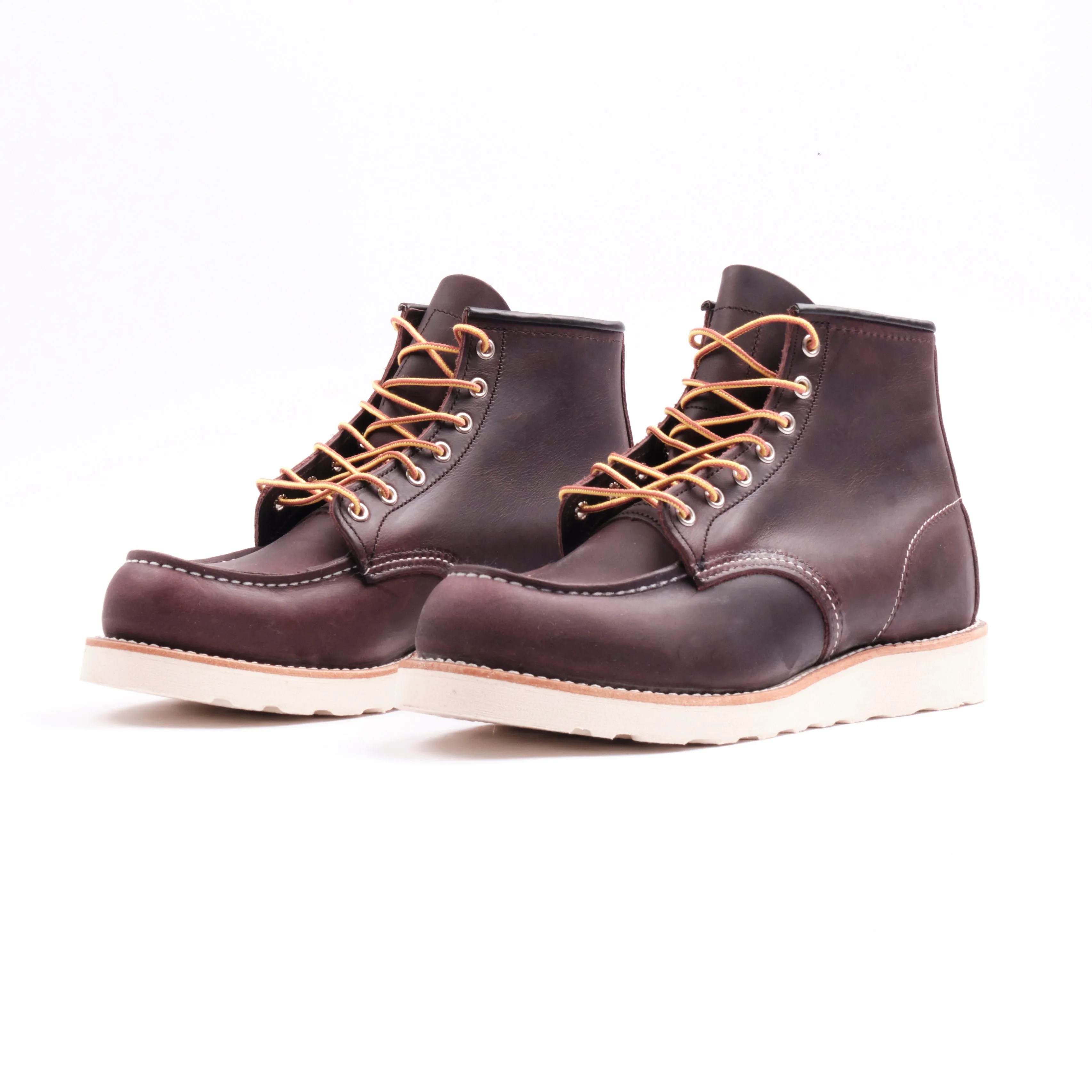 Red Wing Heritage 6" Classic Moc Toe - Black Cherry Excalibur Leather 8847 sold by Freenote Cloth