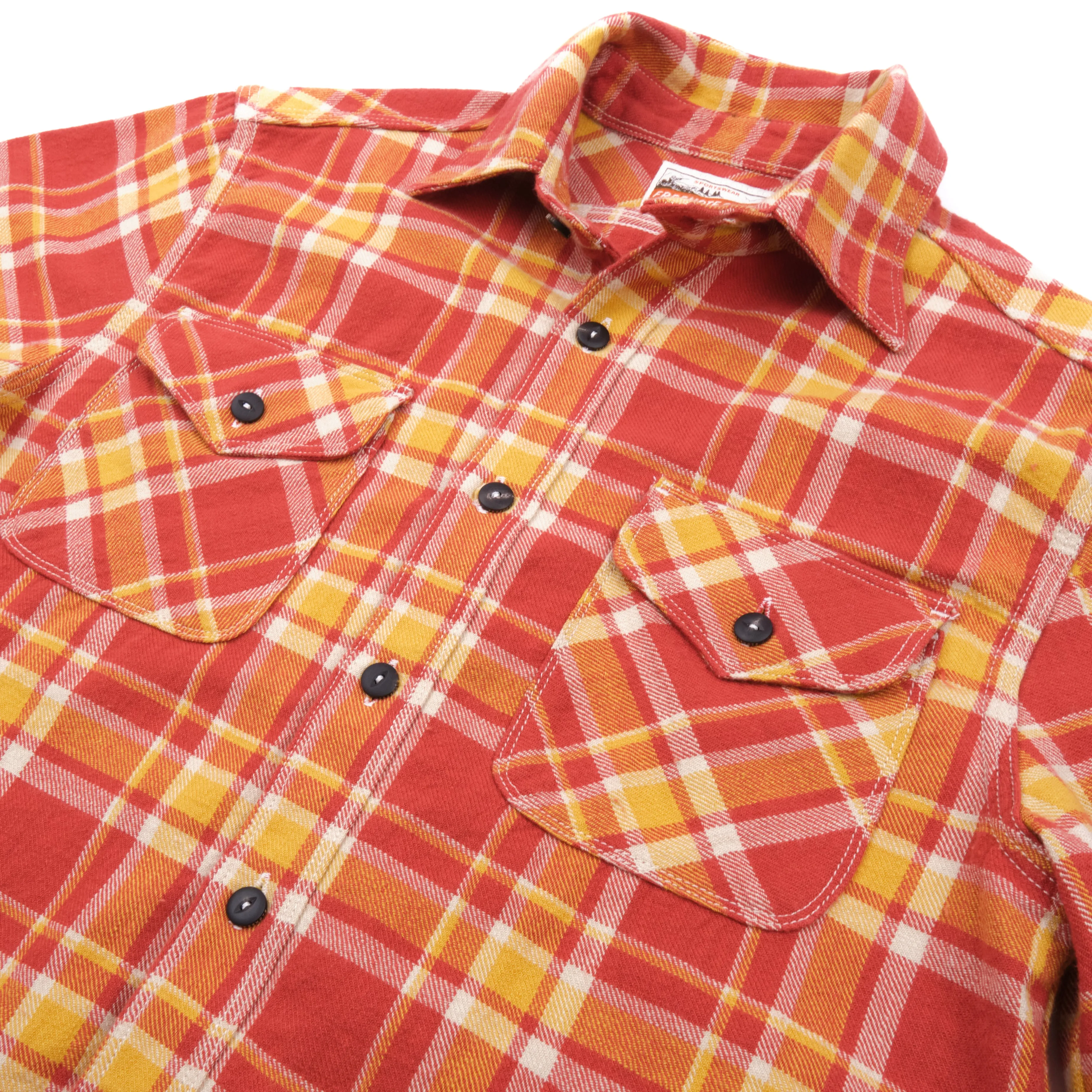 Wells Chili Red Plaid sold by Freenote Cloth product image thumbnail 4