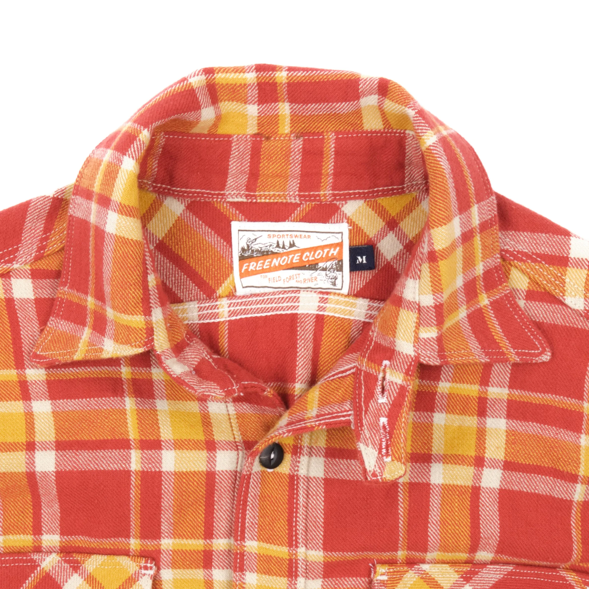 Wells Chili Red Plaid sold by Freenote Cloth product image thumbnail 3
