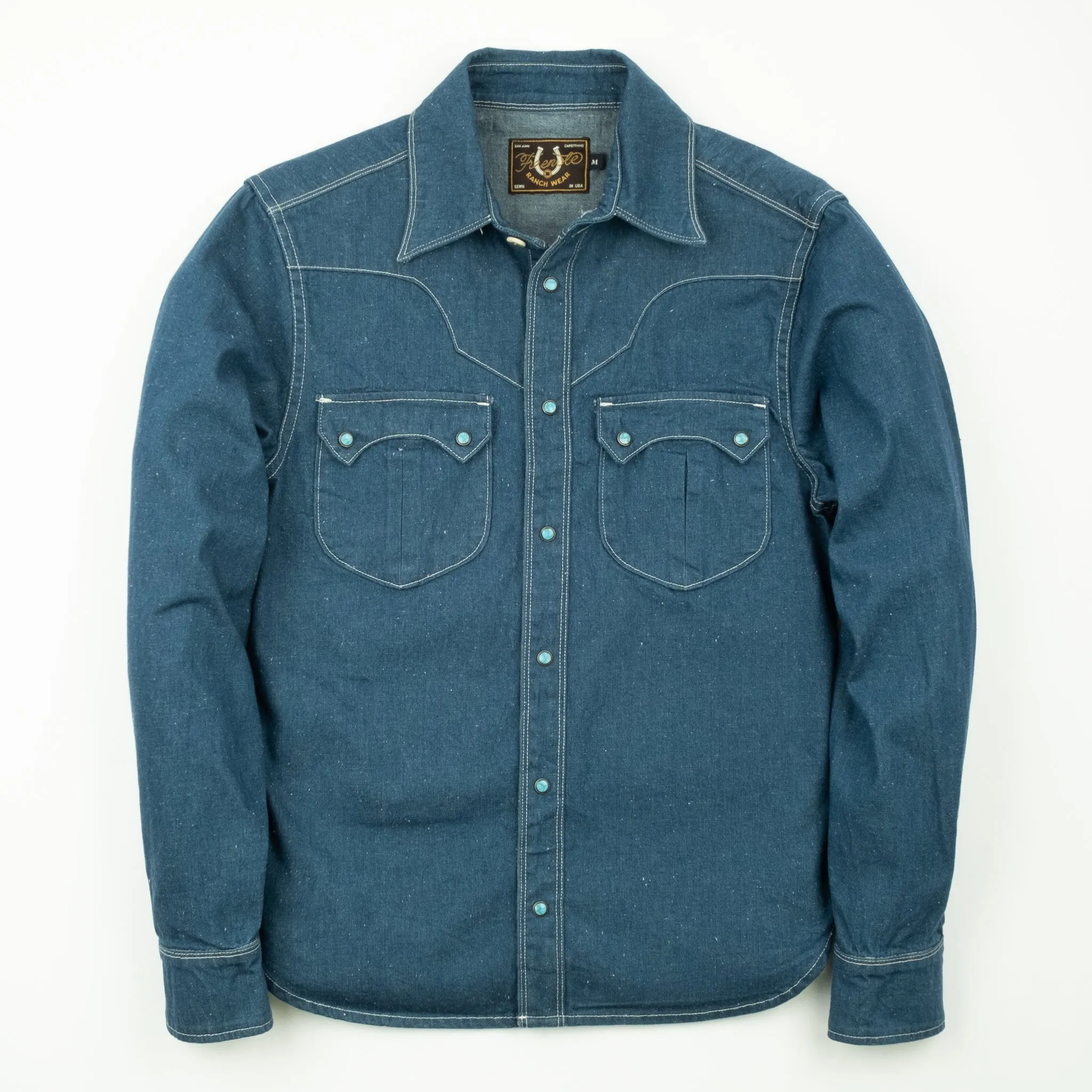 Sinclair Pacific Blue sold by Freenote Cloth