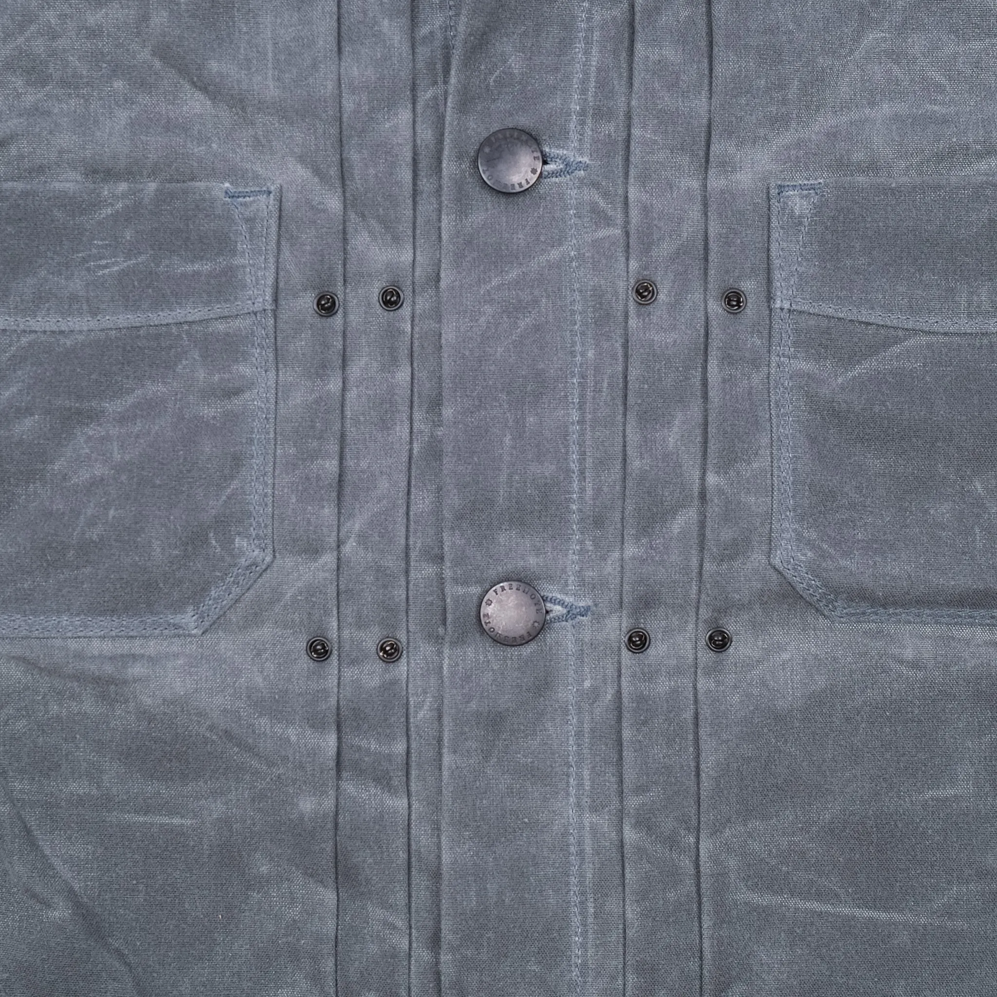 Riders Jacket Waxed Canvas <span> Charcoal</span> sold by Freenote Cloth product image thumbnail 4