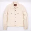 Classic Denim Jacket <span> 14 ounce Natural Ecru </span> sold by Freenote Cloth