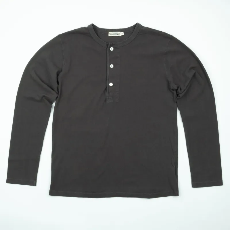 13 Ounce Henley L/S <span>Midnight</span> sold by Freenote Cloth