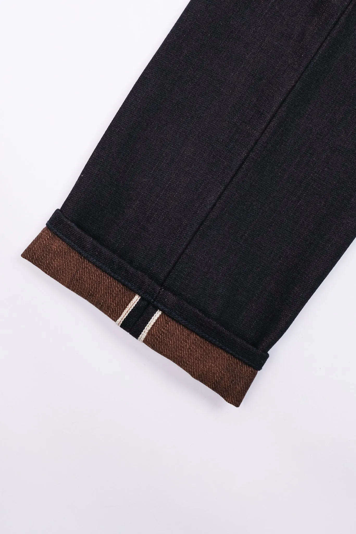 Portola Classic Taper <span> 16 Ounce Indigo Brown Denim </span> sold by Freenote Cloth product image thumbnail 3