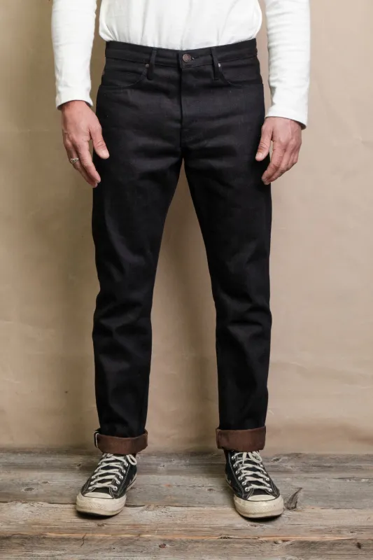 Rios <span>16 Ounce Indigo Brown Denim</span> sold by Freenote Cloth