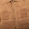Riders Jacket Waxed Canvas <span>Rust</span> sold by Freenote Cloth