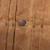 Riders Jacket Waxed Canvas <span>Rust</span> sold by Freenote Cloth