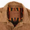 Riders Jacket Waxed Canvas <span>Rust</span> sold by Freenote Cloth