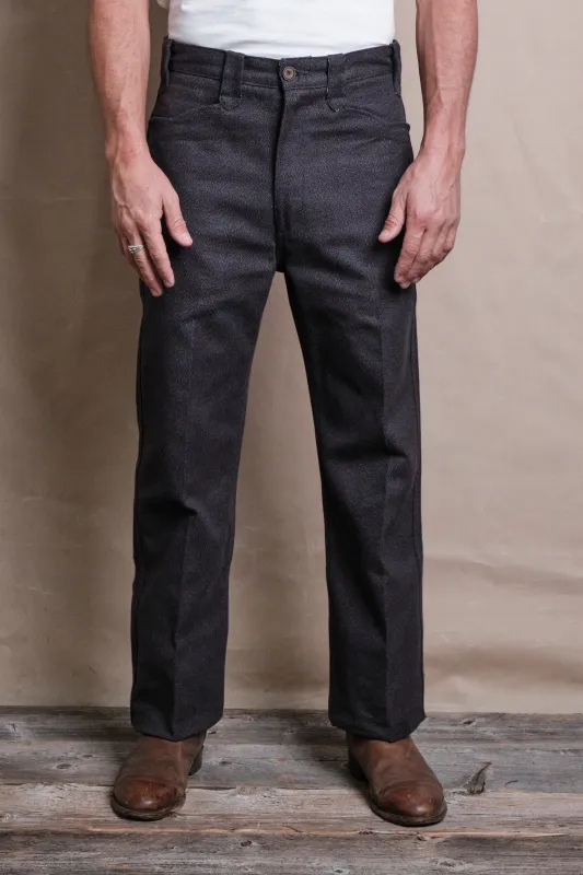 Duster Pant <span> Charcoal </span> sold by Freenote Cloth