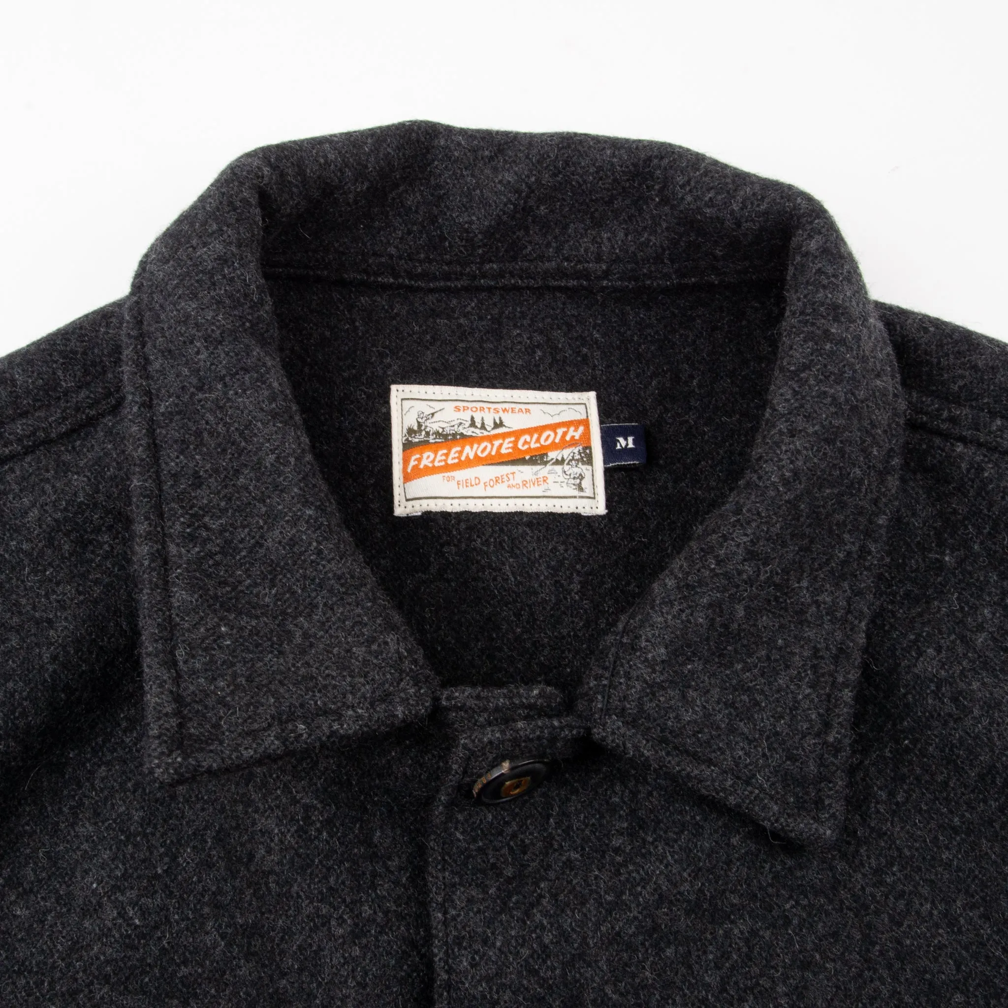 Midway Wool CPO <span> Charcoal </span> sold by Freenote Cloth product image thumbnail 4