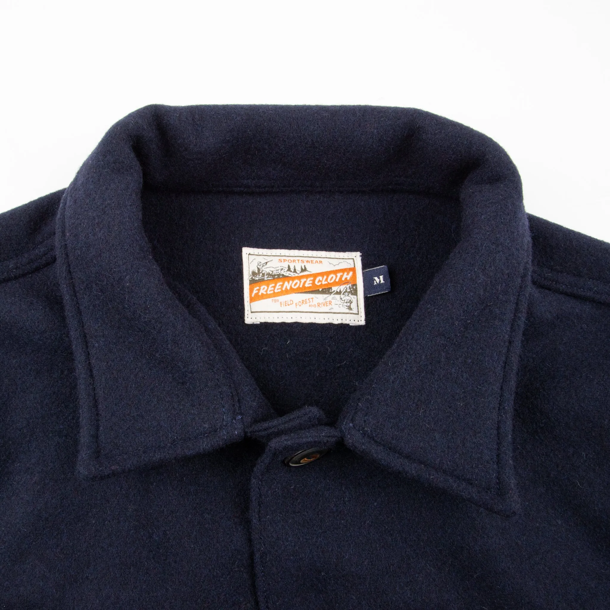 Midway Wool CPO Navy sold by Freenote Cloth product image thumbnail 4