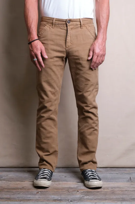 Workers Chino Slim Fit <span> 14 Ounce Slub Tan</span> sold by Freenote Cloth