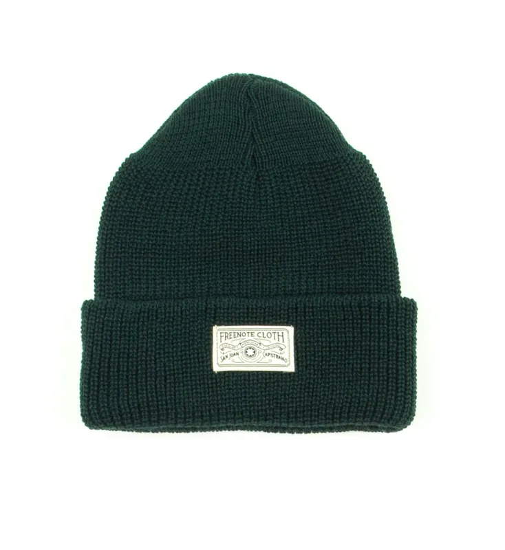 KNIT BEANIE <span> PINE</span> sold by Freenote Cloth