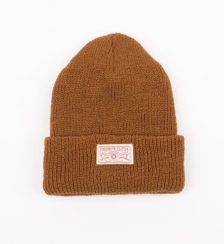 KNIT BEANIE <span> COYOTE</span> sold by Freenote Cloth