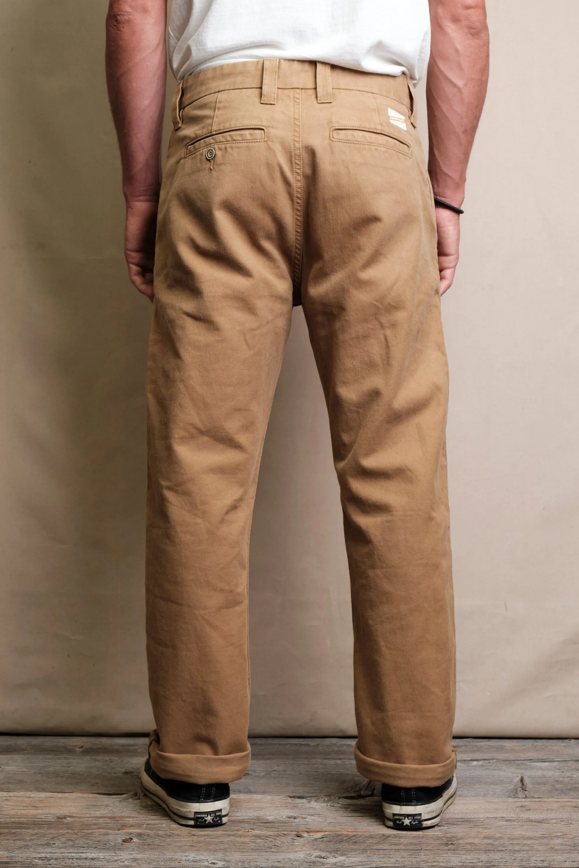 Deck Pant <span> Khaki </span> sold by Freenote Cloth product image thumbnail 4