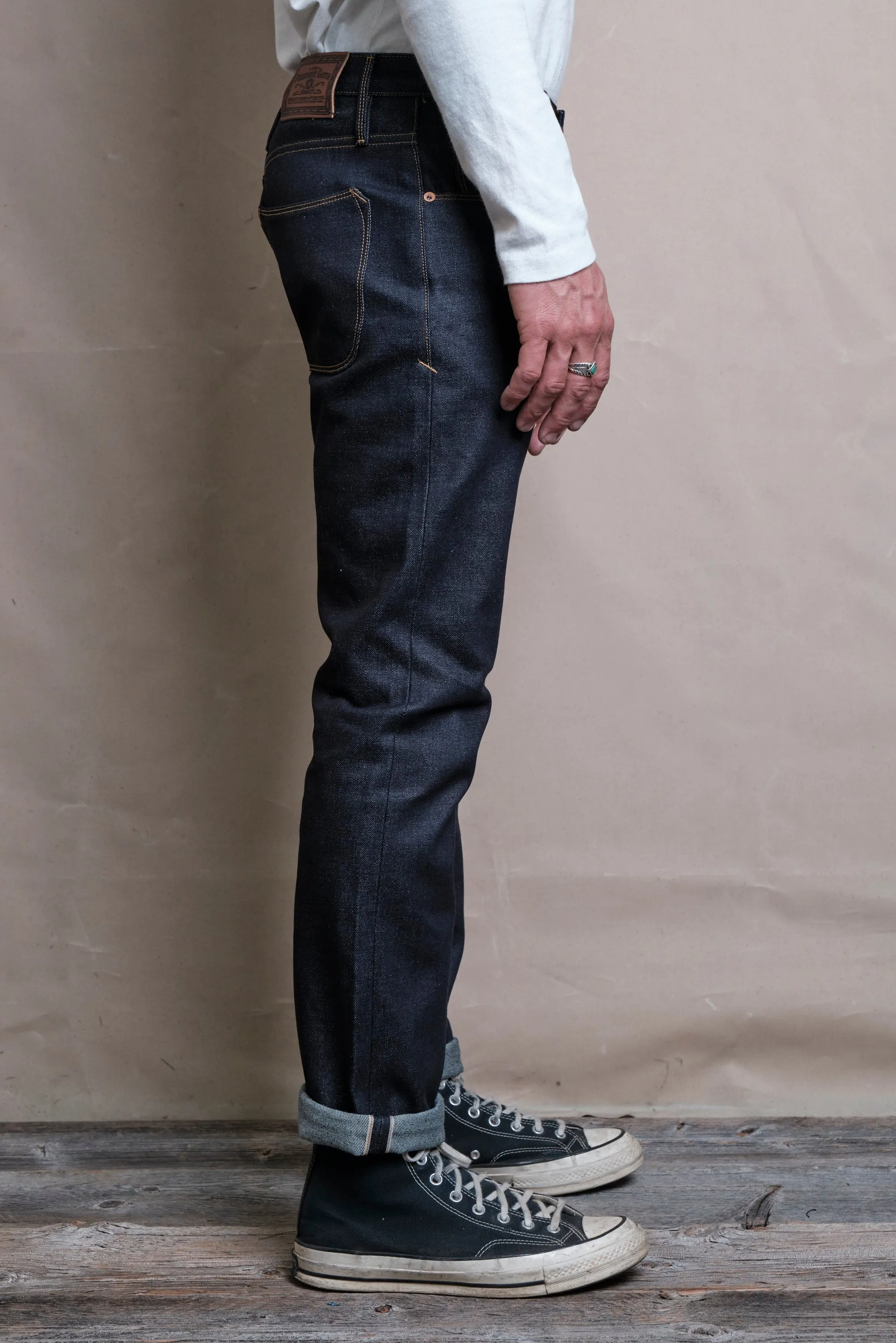 Avila Slim Taper <span> 14.50 ounce Kaihara Denim</span> sold by Freenote Cloth product image thumbnail 3