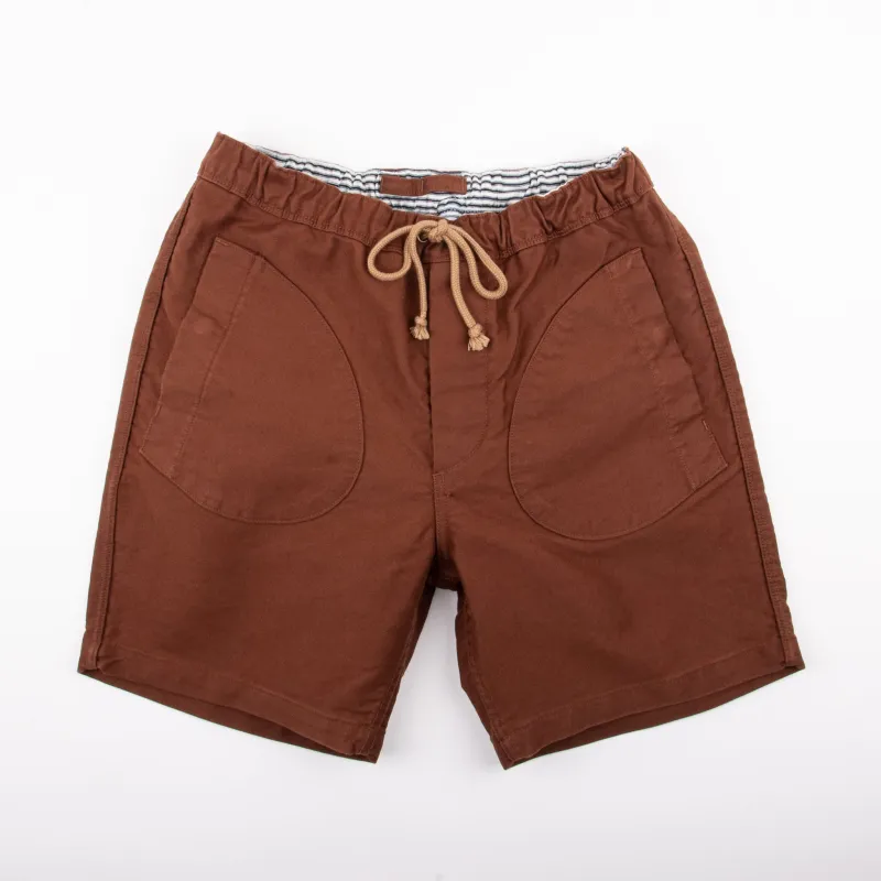 Premium Deck short <span> Rust </span> sold by Freenote Cloth