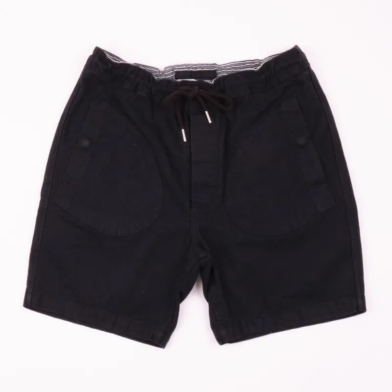 Deck Short Black sold by Freenote Cloth