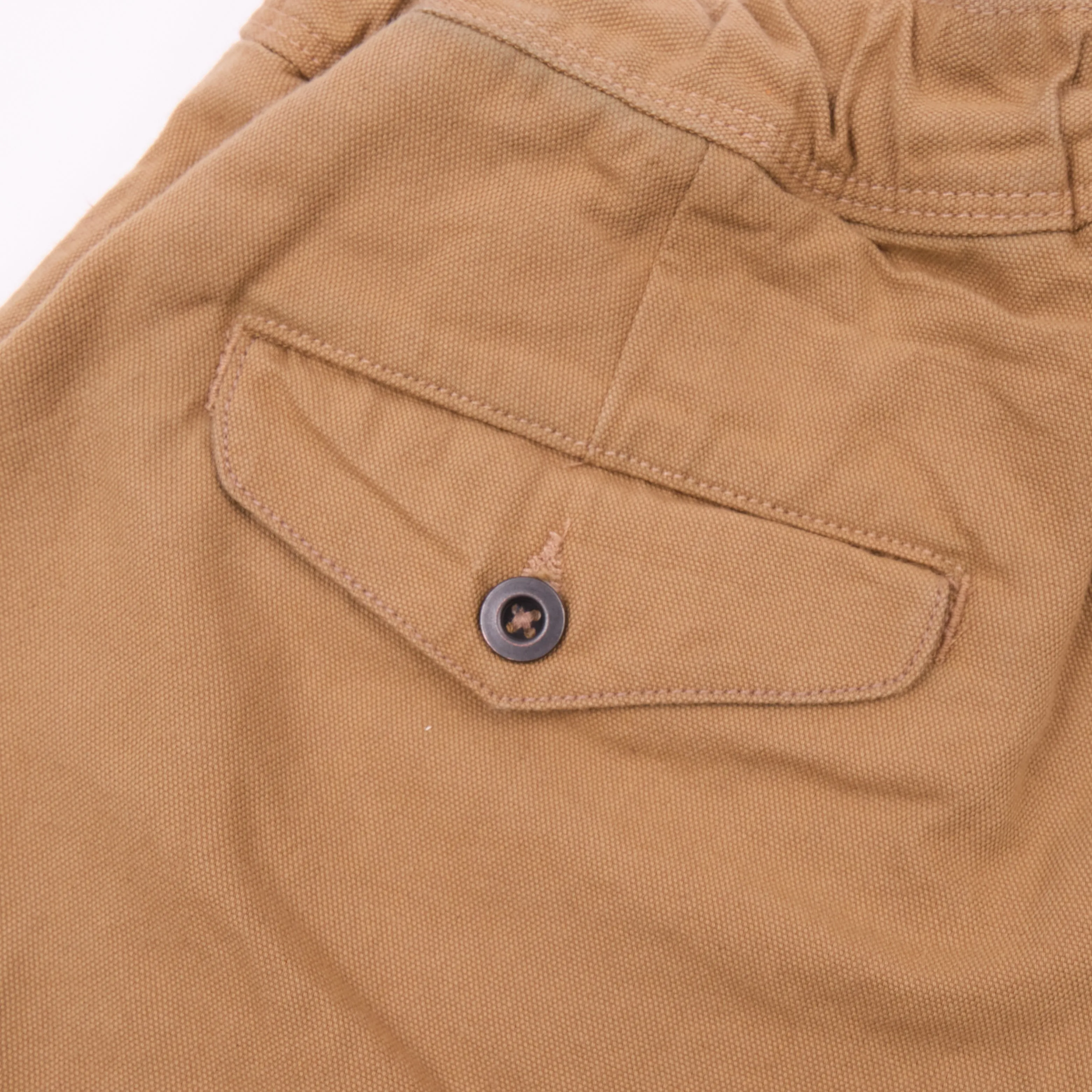 Deck Short <span> Khaki </span> sold by Freenote Cloth product image thumbnail 5