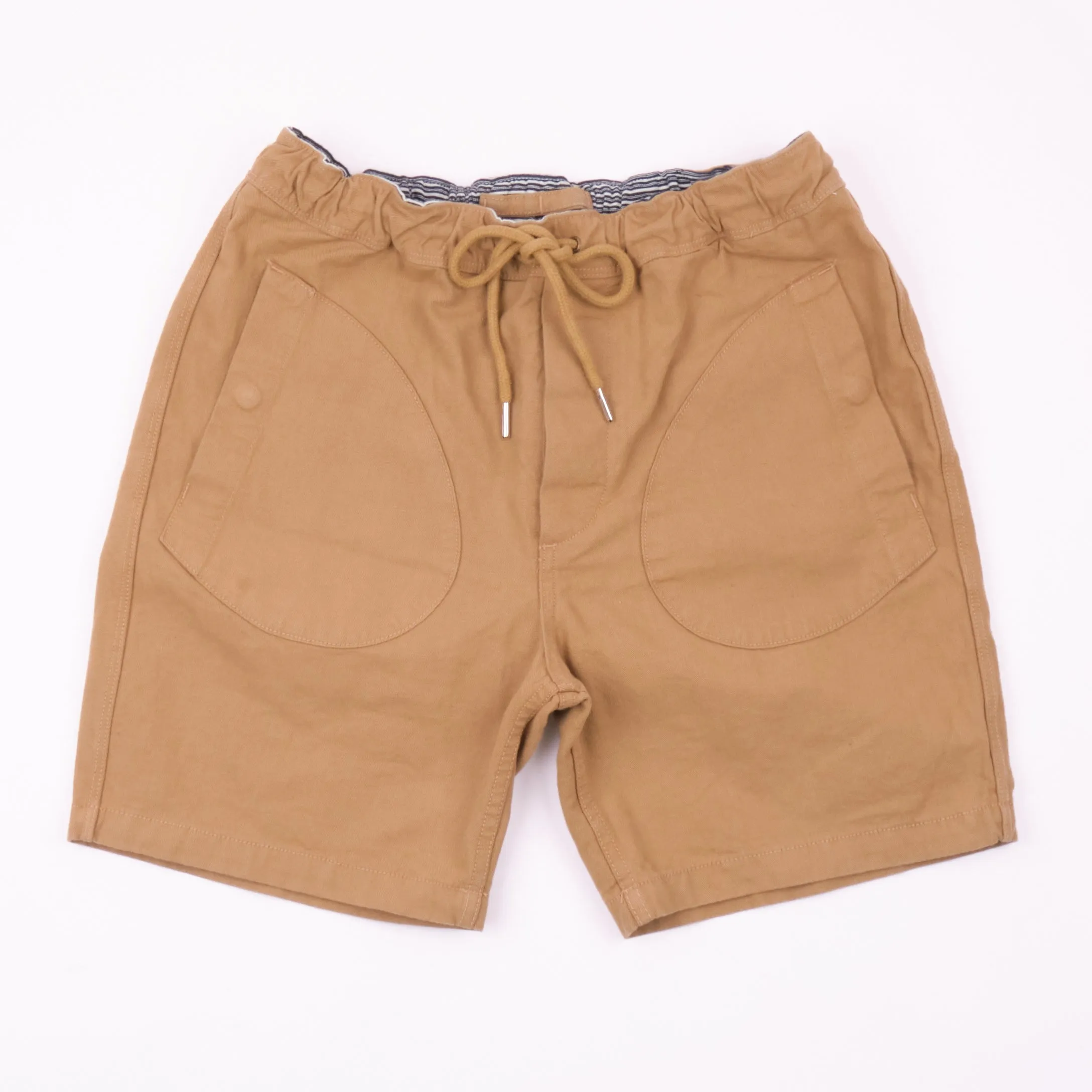 Deck Short <span> Khaki </span> sold by Freenote Cloth
