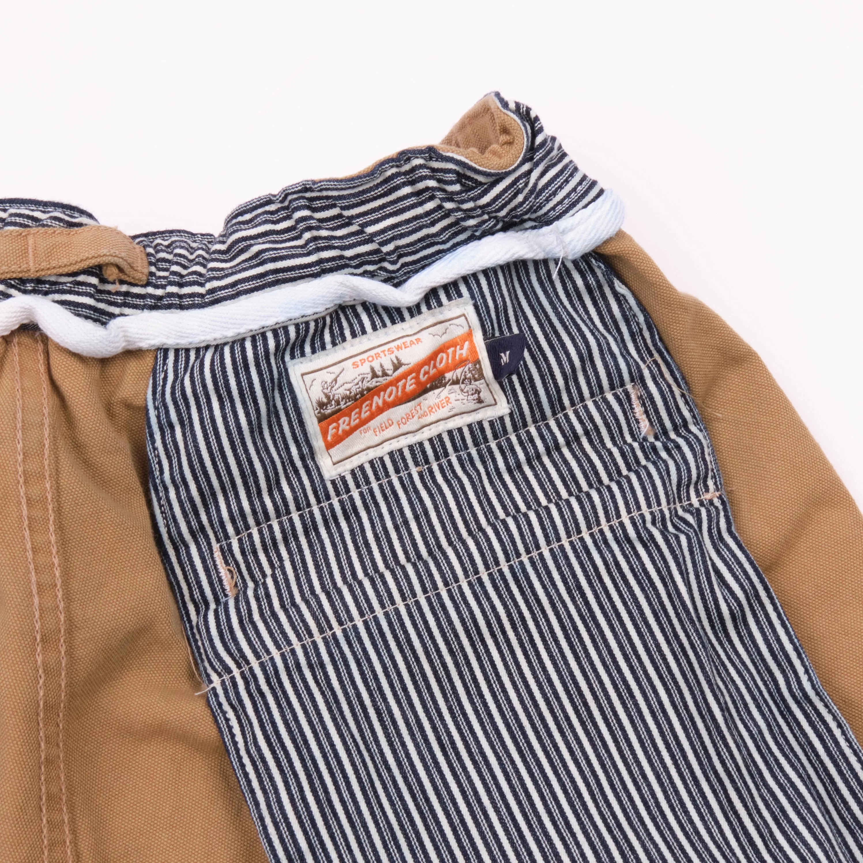 Deck Short <span> Khaki </span> sold by Freenote Cloth product image thumbnail 3