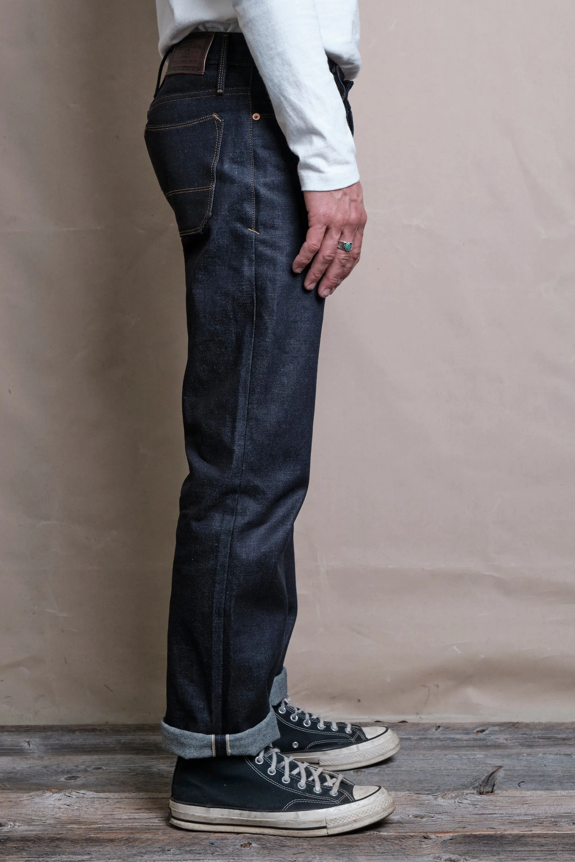 Trabuco Classic Straight <span> 14.50 Ounce Kaihara Denim </span> sold by Freenote Cloth product image thumbnail 3