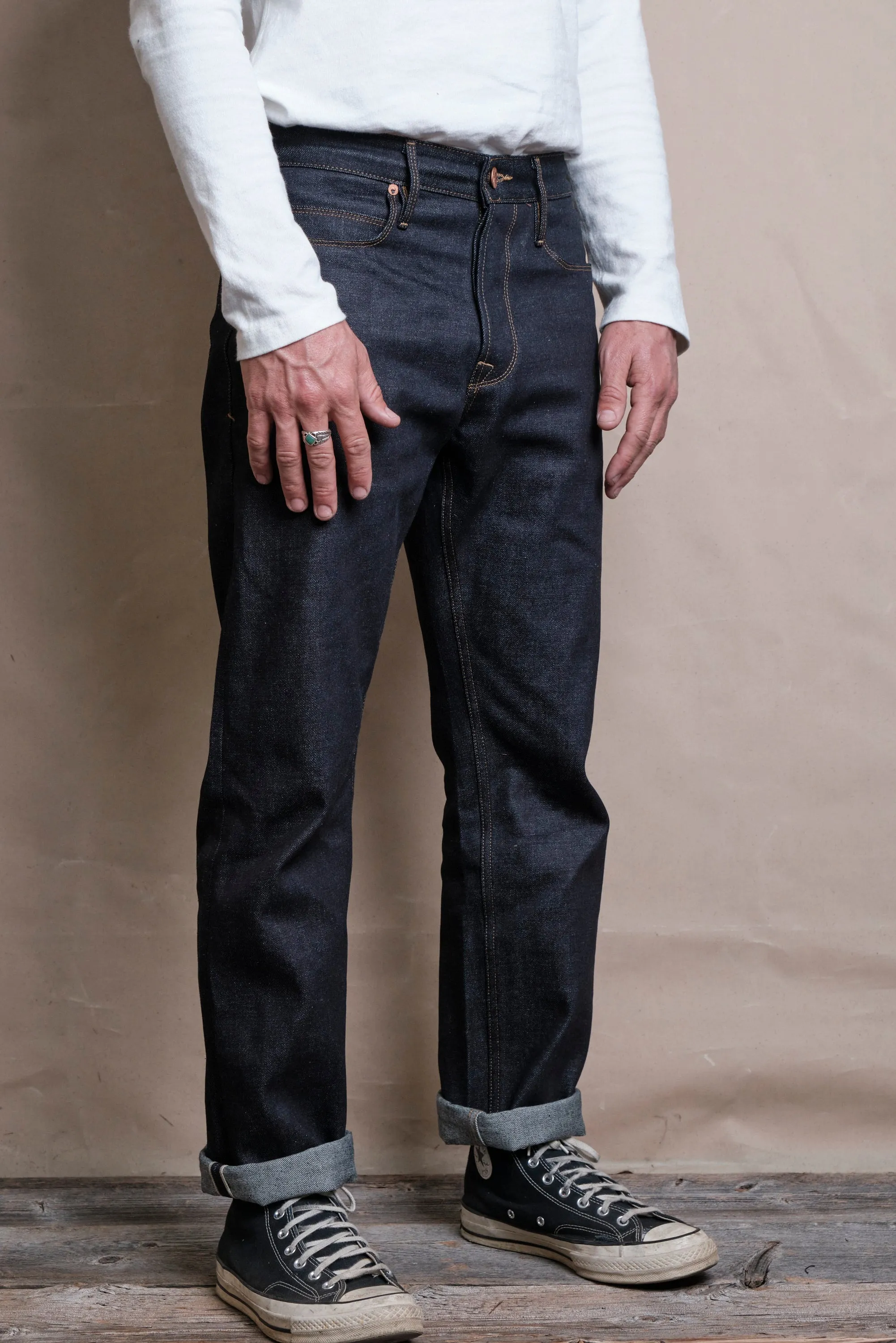 Trabuco Classic Straight <span> 14.50 Ounce Kaihara Denim </span> sold by Freenote Cloth product image thumbnail 2