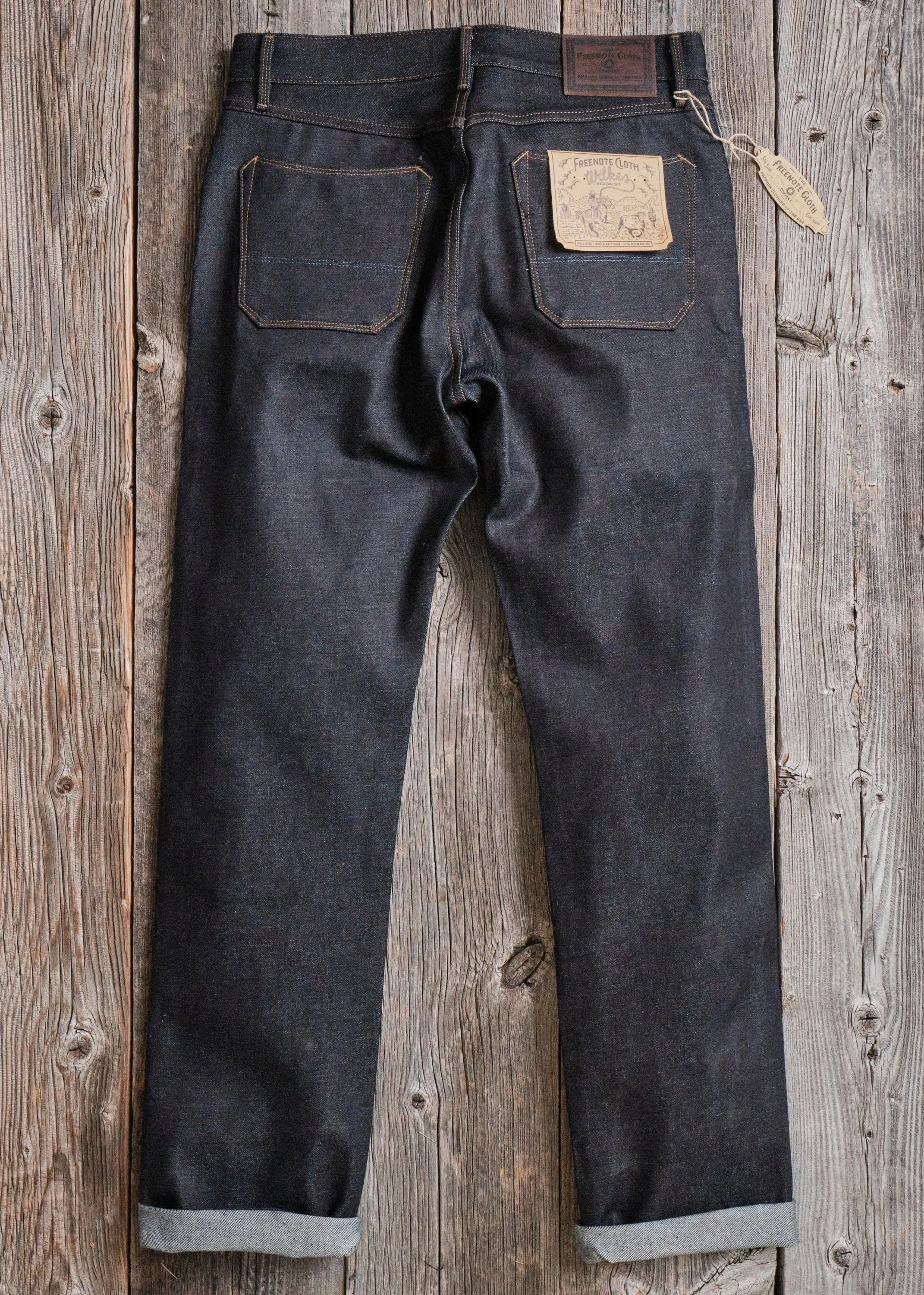 Wilkes Western <span>14.50 Ounce Kaihara Denim </span> sold by Freenote Cloth product image thumbnail 3