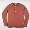13 Ounce Henley L/S <span>Rust</span> sold by Freenote Cloth