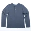 13 Ounce Henley L/S <span>Faded Blue</span> sold by Freenote Cloth