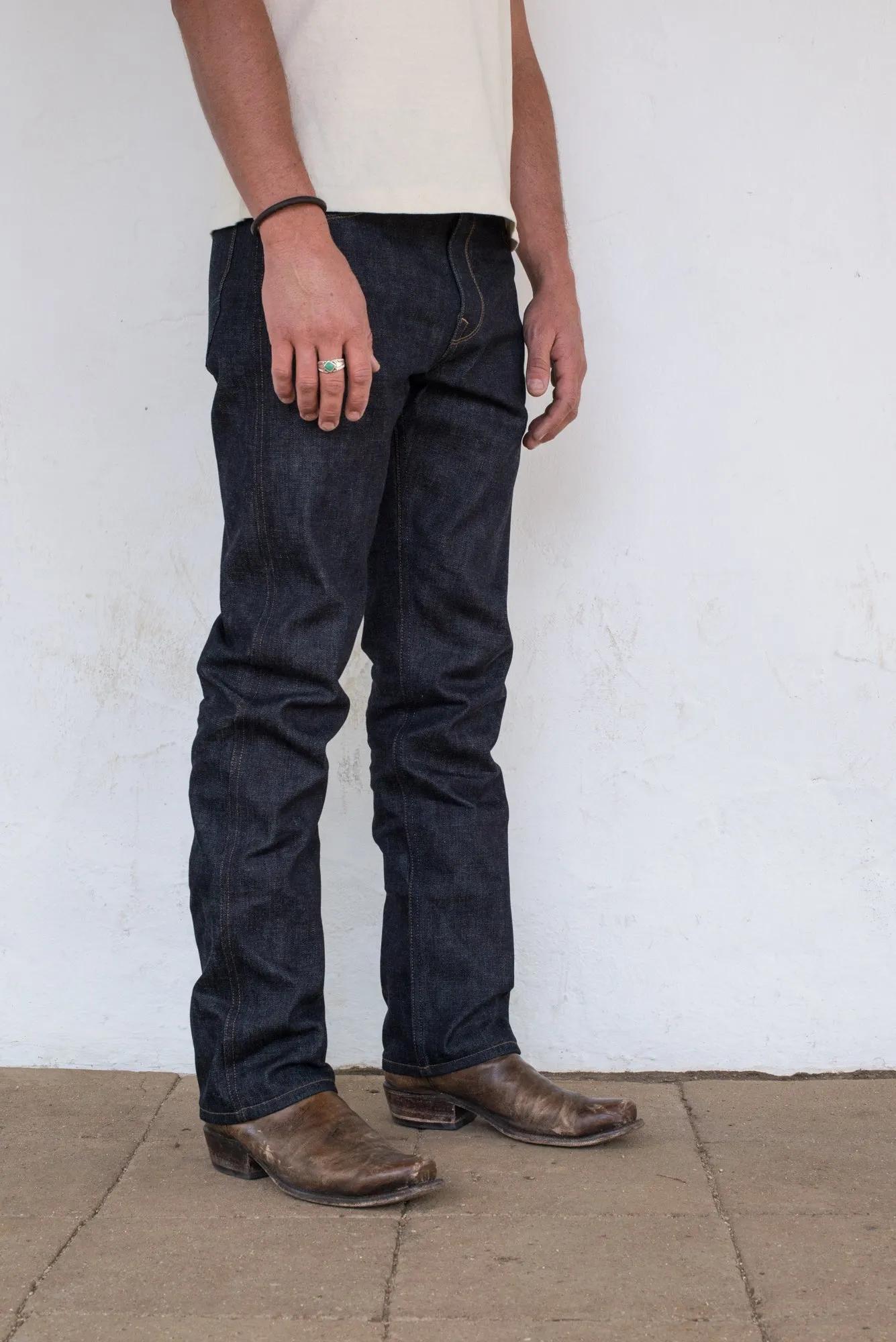 Wilkes Western <span> 14.25 ounce Broken Twill Japanese Denim</span> sold by Freenote Cloth product image thumbnail 4