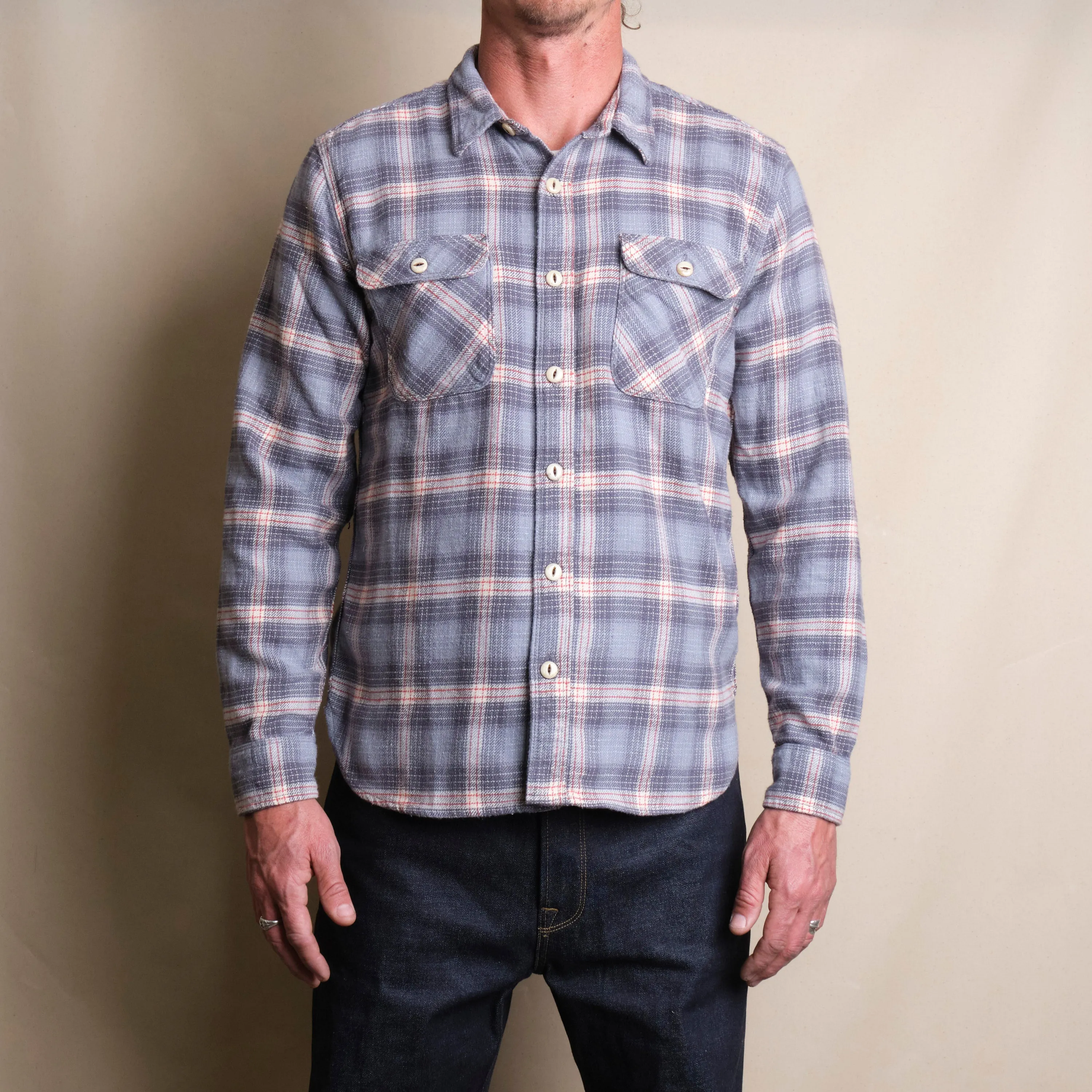 Jepson Primer Grey Plaid sold by Freenote Cloth product image thumbnail 2