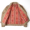 Riders Jacket Waxed Canvas Tobacco Red Interior sold by Freenote Cloth