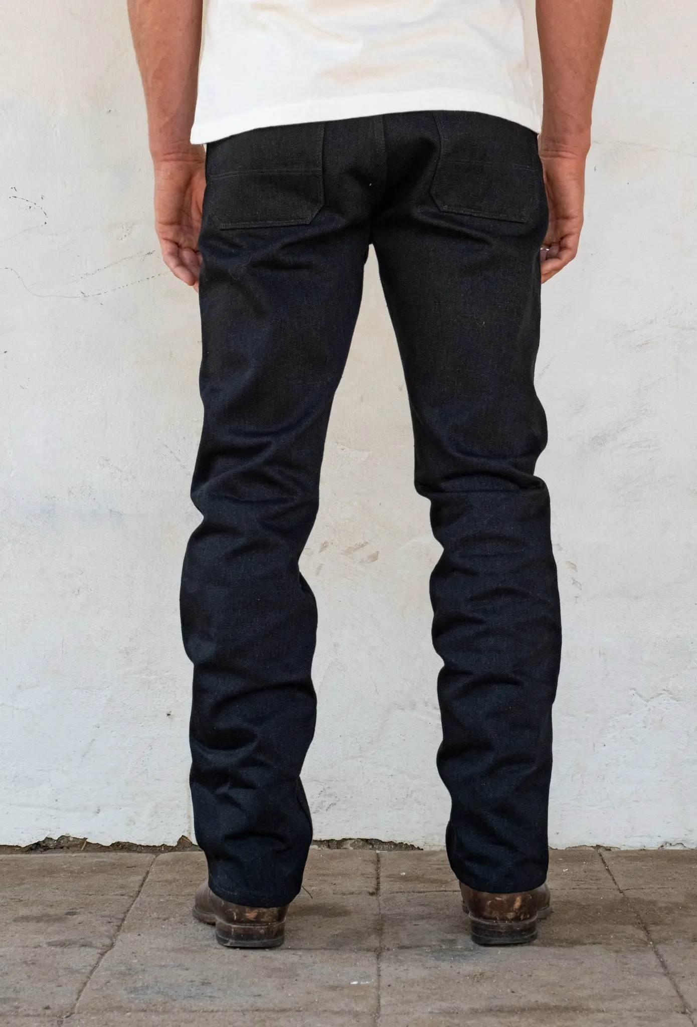Wilkes Western <span>17 Ounce Black Denim </span> sold by Freenote Cloth product image thumbnail 5