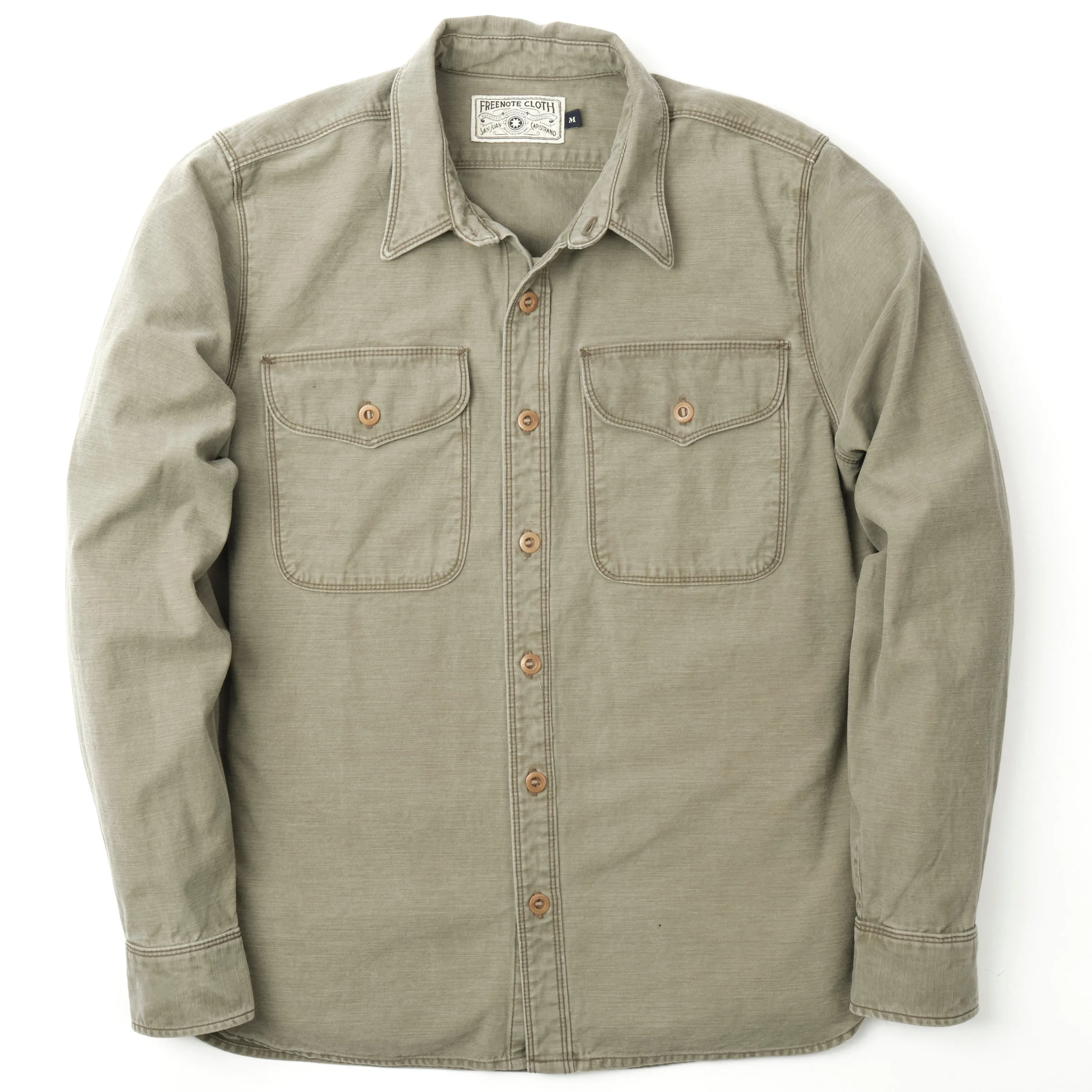 Utility Light Olive sold by Freenote Cloth