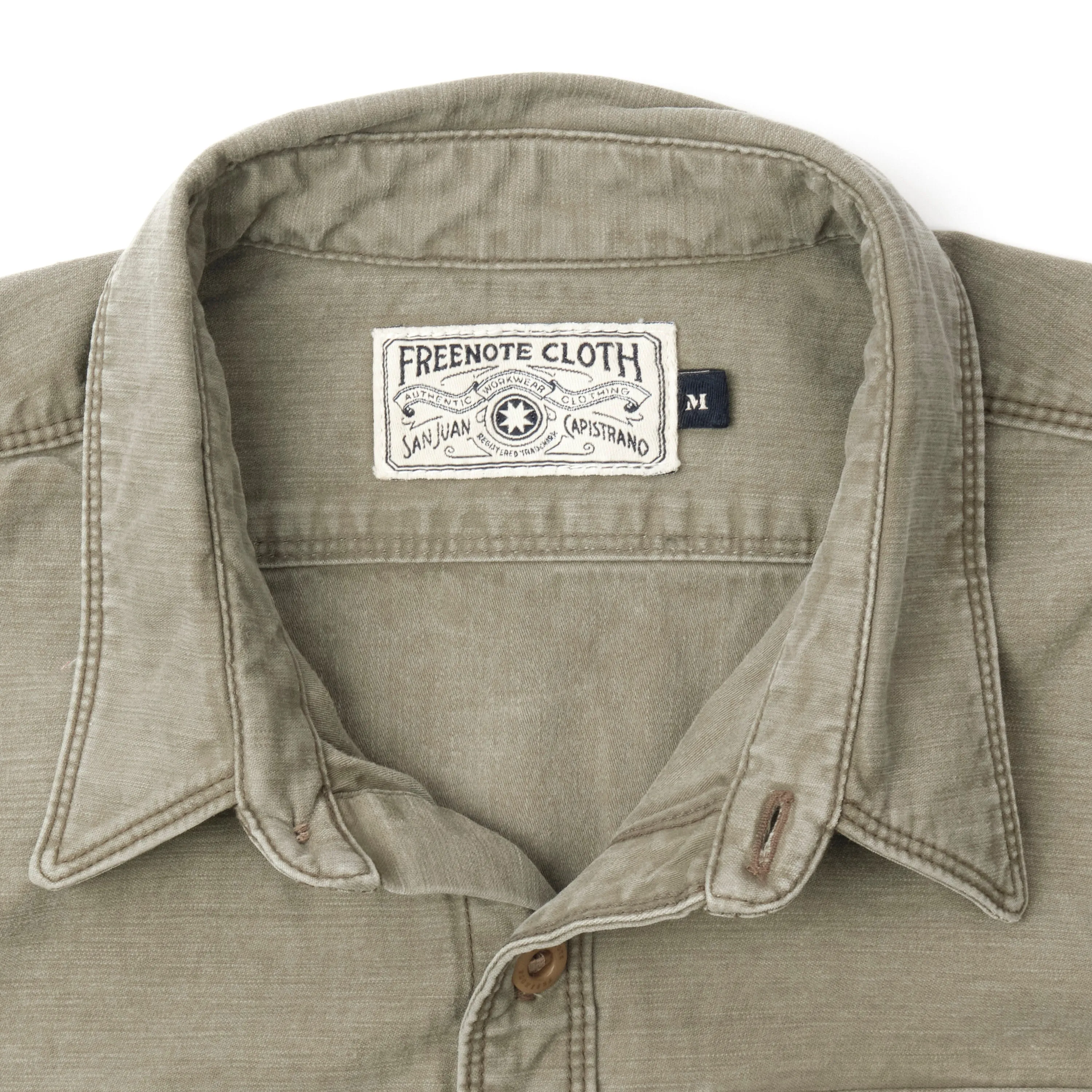 Utility Light Olive sold by Freenote Cloth product image thumbnail 5