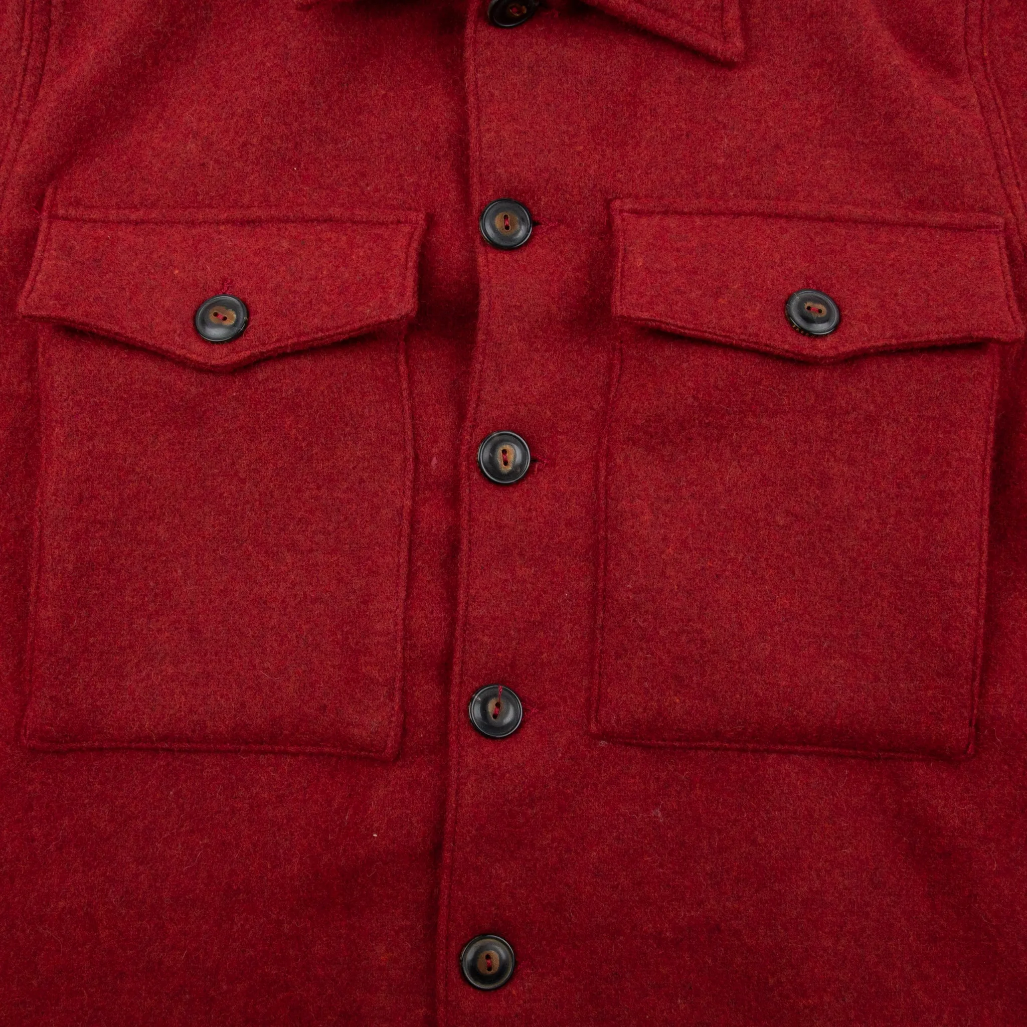 Midway Wool CPO Red sold by Freenote Cloth product image thumbnail 5