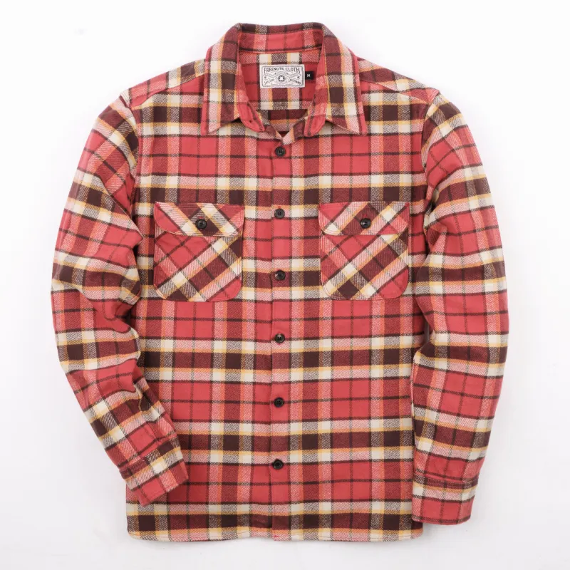 Benson Mandalay Red sold by Freenote Cloth