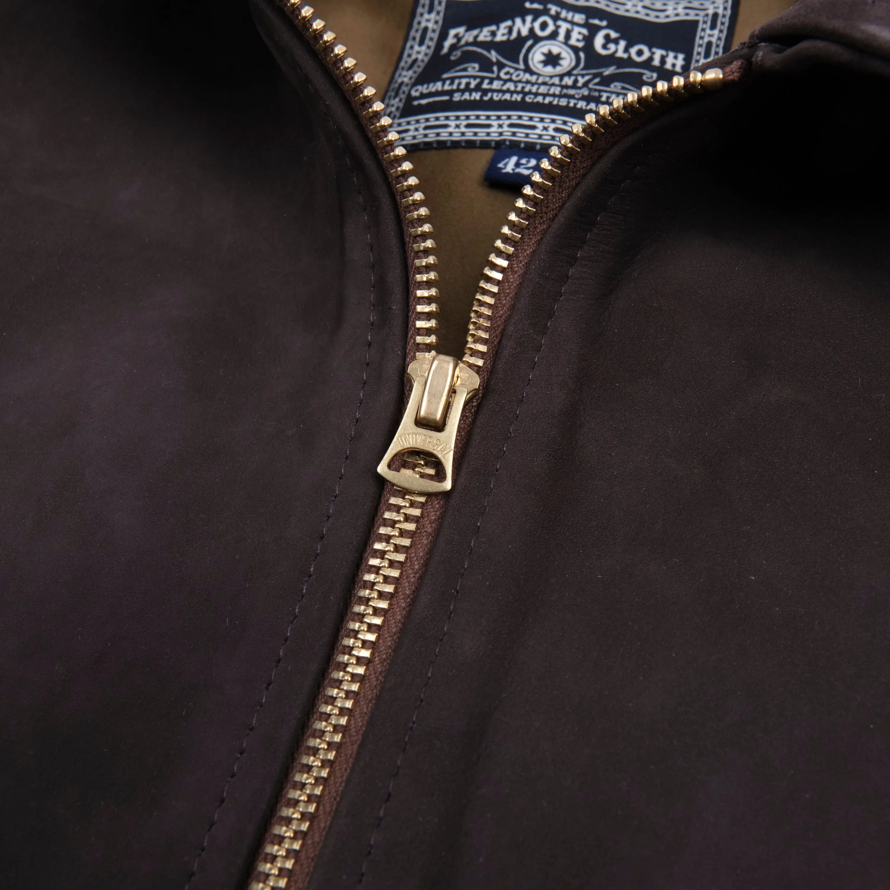 Locklin Nubuck Chocolate sold by Freenote Cloth product image thumbnail 3