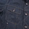 High Low 13 Ounce Natural Indigo Jacket sold by Freenote Cloth