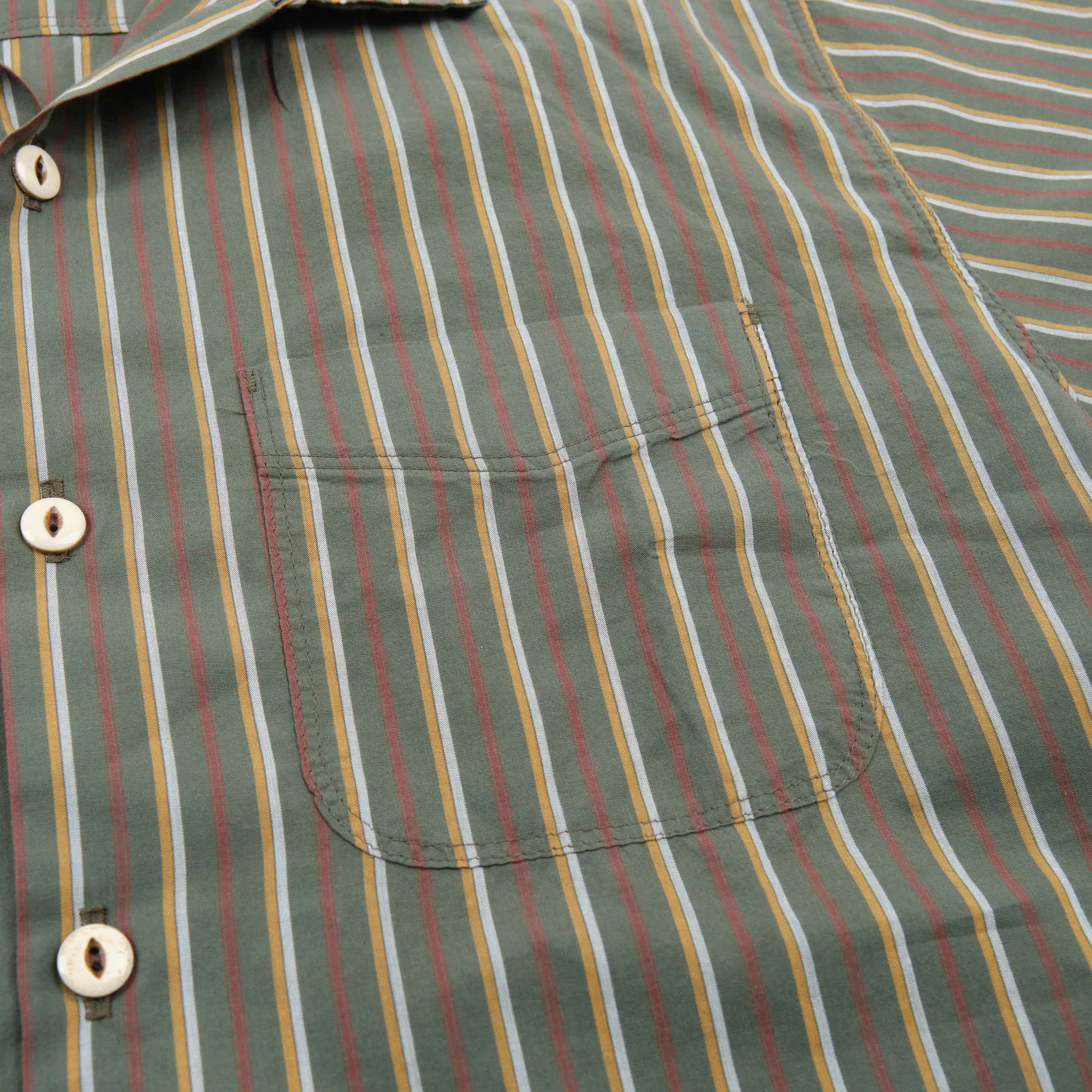 Hawaiian Olive Stripe sold by Freenote Cloth product image thumbnail 3