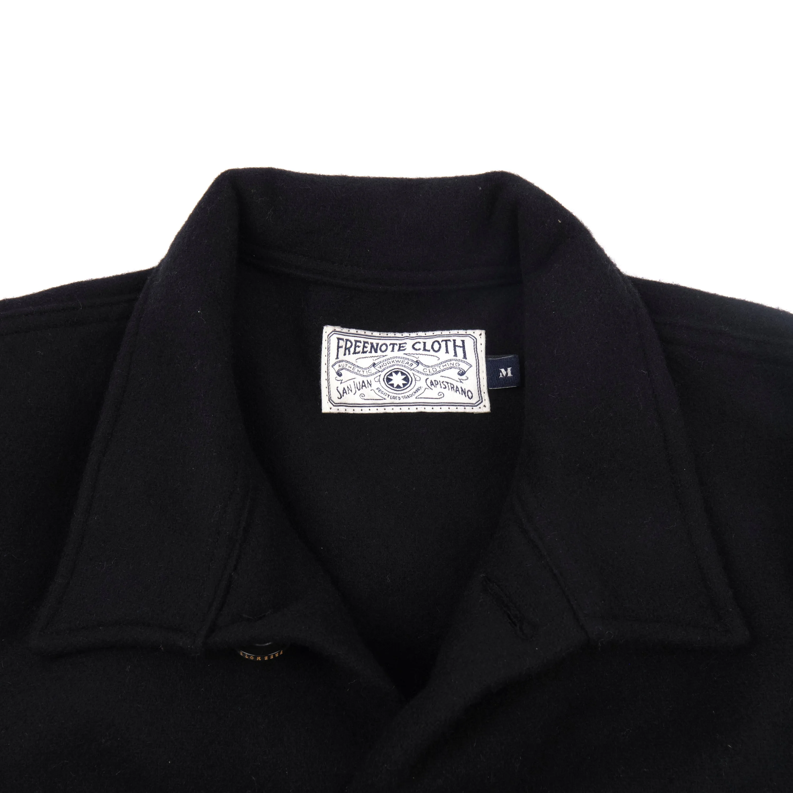 Midway Wool CPO Black sold by Freenote Cloth product image thumbnail 2