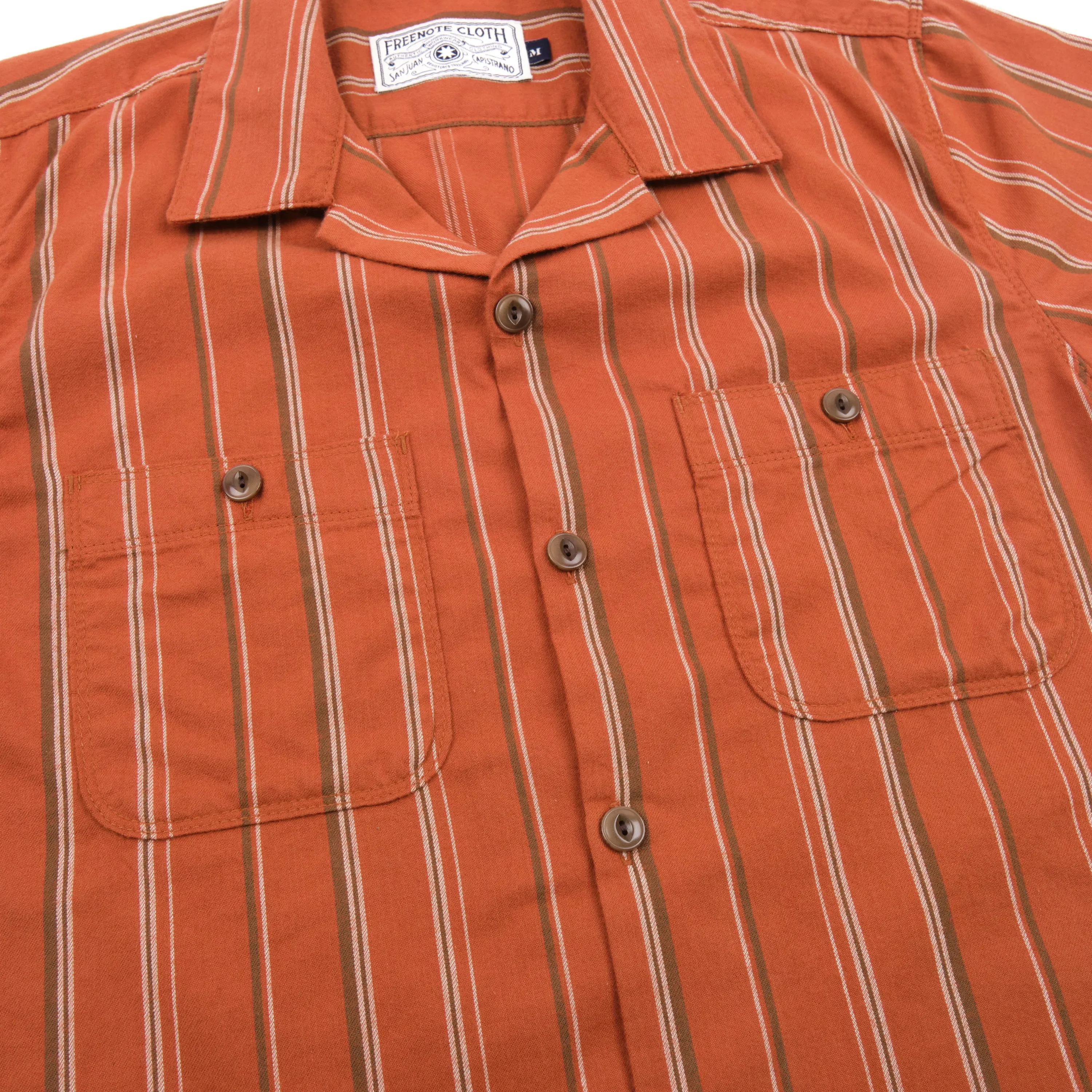 Dayton Orange Stripe sold by Freenote Cloth product image thumbnail 4