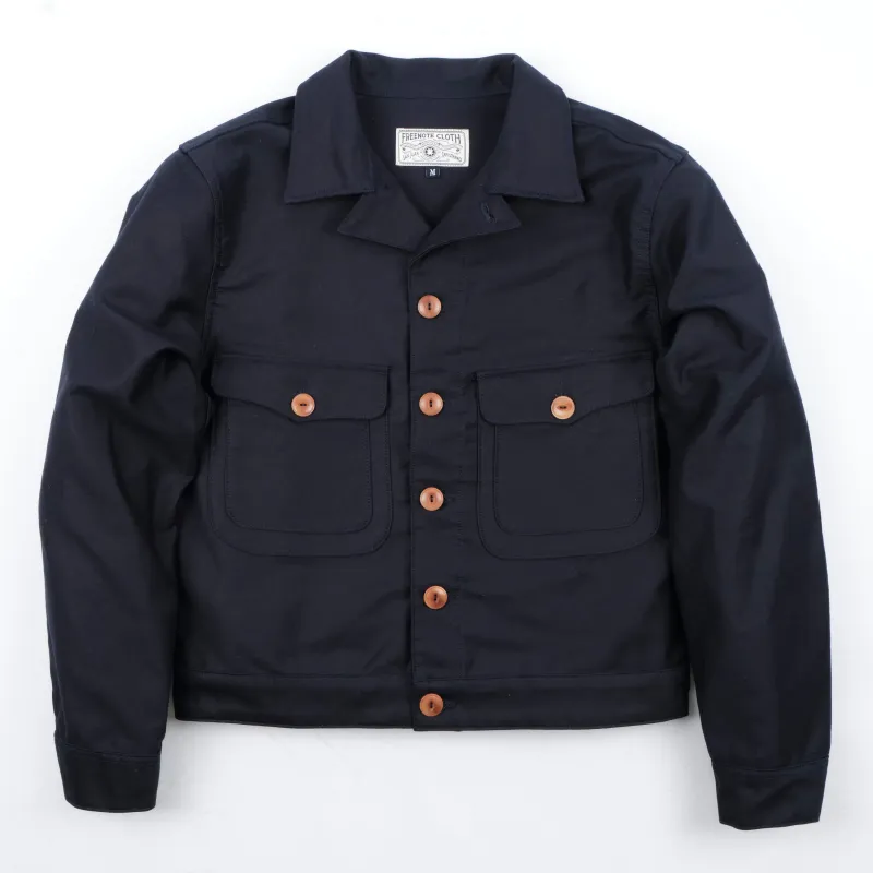 Grafton Jacket Navy sold by Freenote Cloth