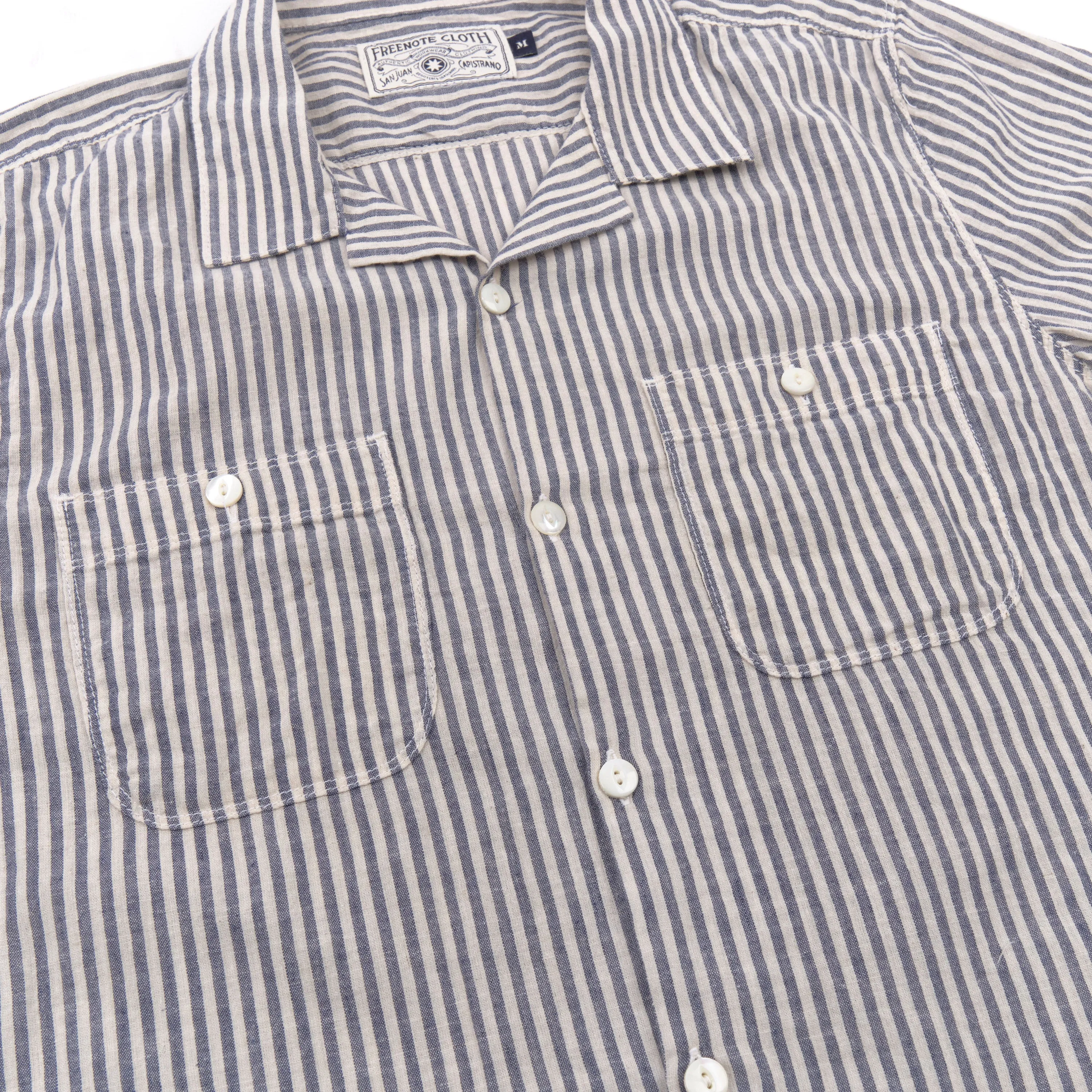 Dayton Blue Stripe sold by Freenote Cloth product image thumbnail 3