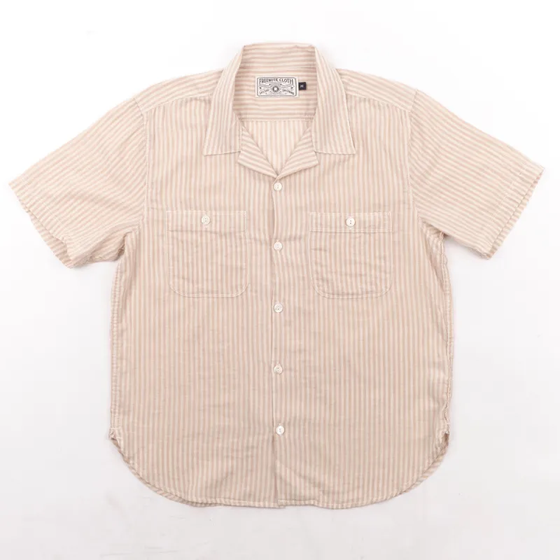 Dayton Tan Stripe sold by Freenote Cloth