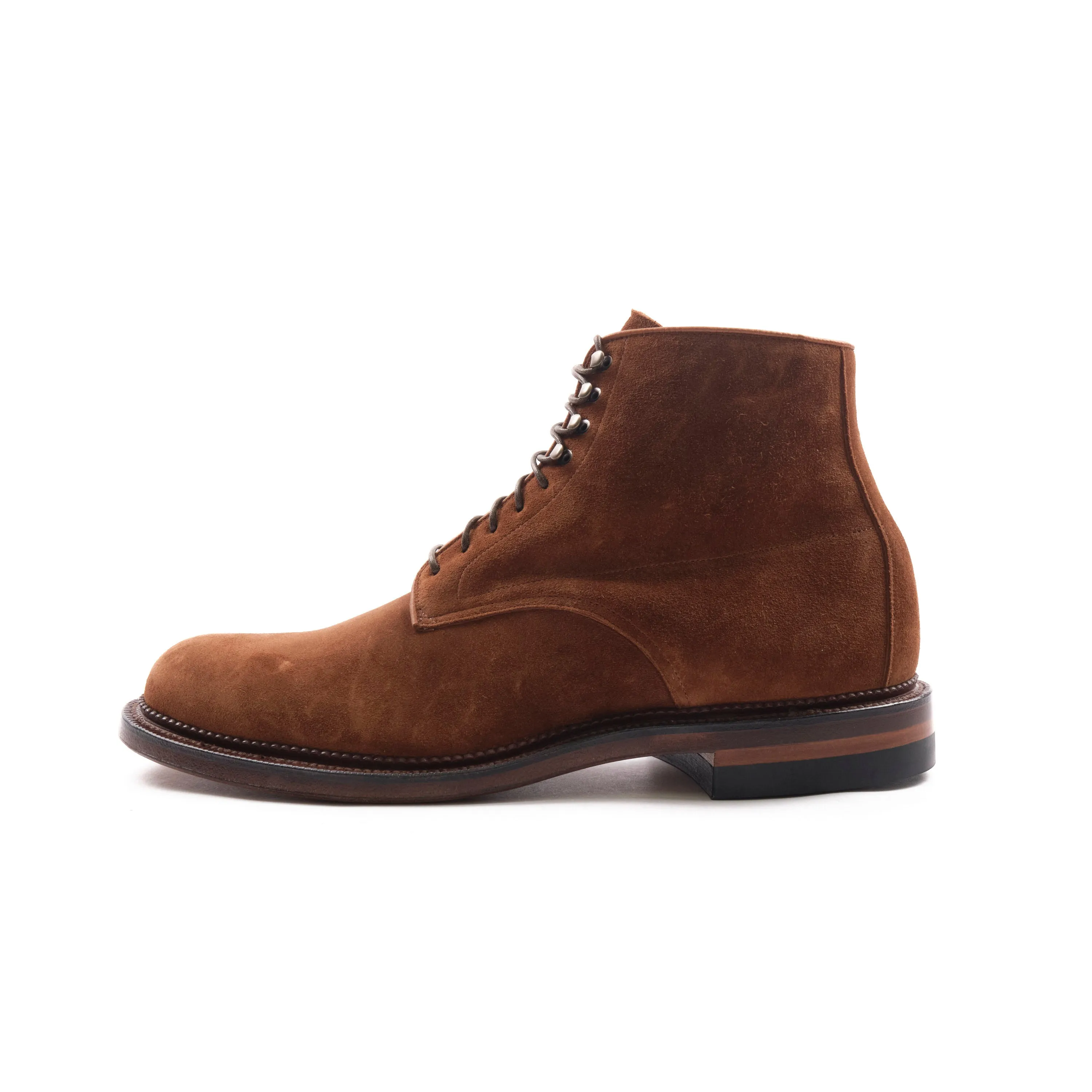 VIBERG 1940 NAVVY BOOT - CHESTNUT JANUS CALF SUEDE sold by Freenote Cloth product image thumbnail 3