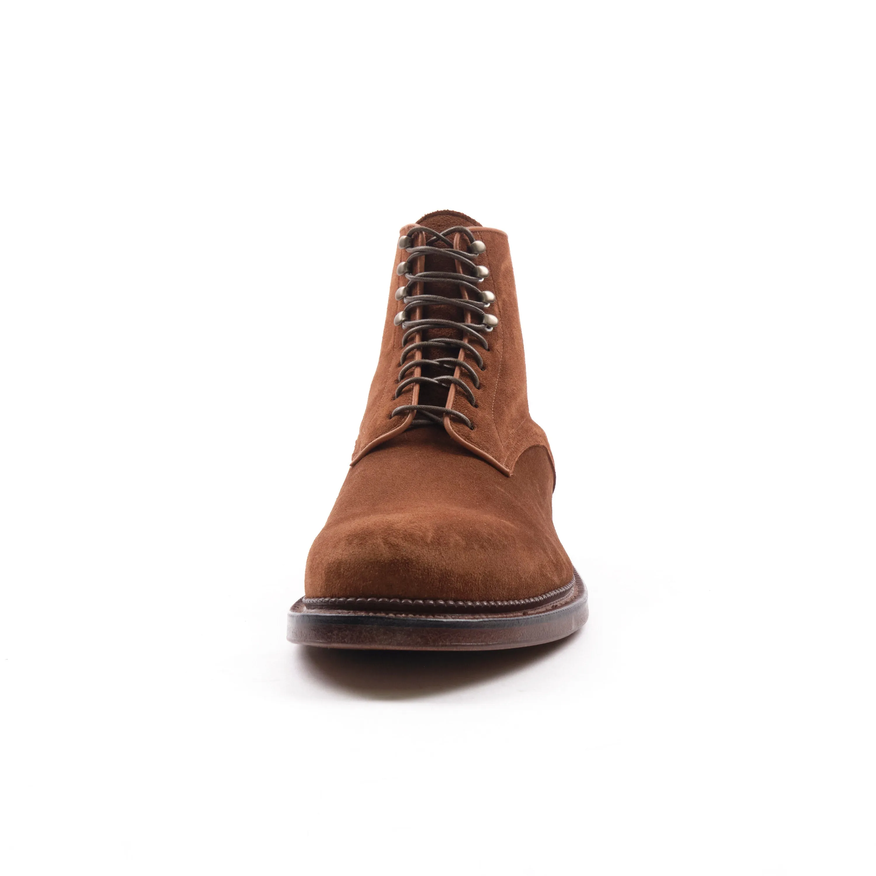 VIBERG 1940 NAVVY BOOT - CHESTNUT JANUS CALF SUEDE sold by Freenote Cloth product image thumbnail 4