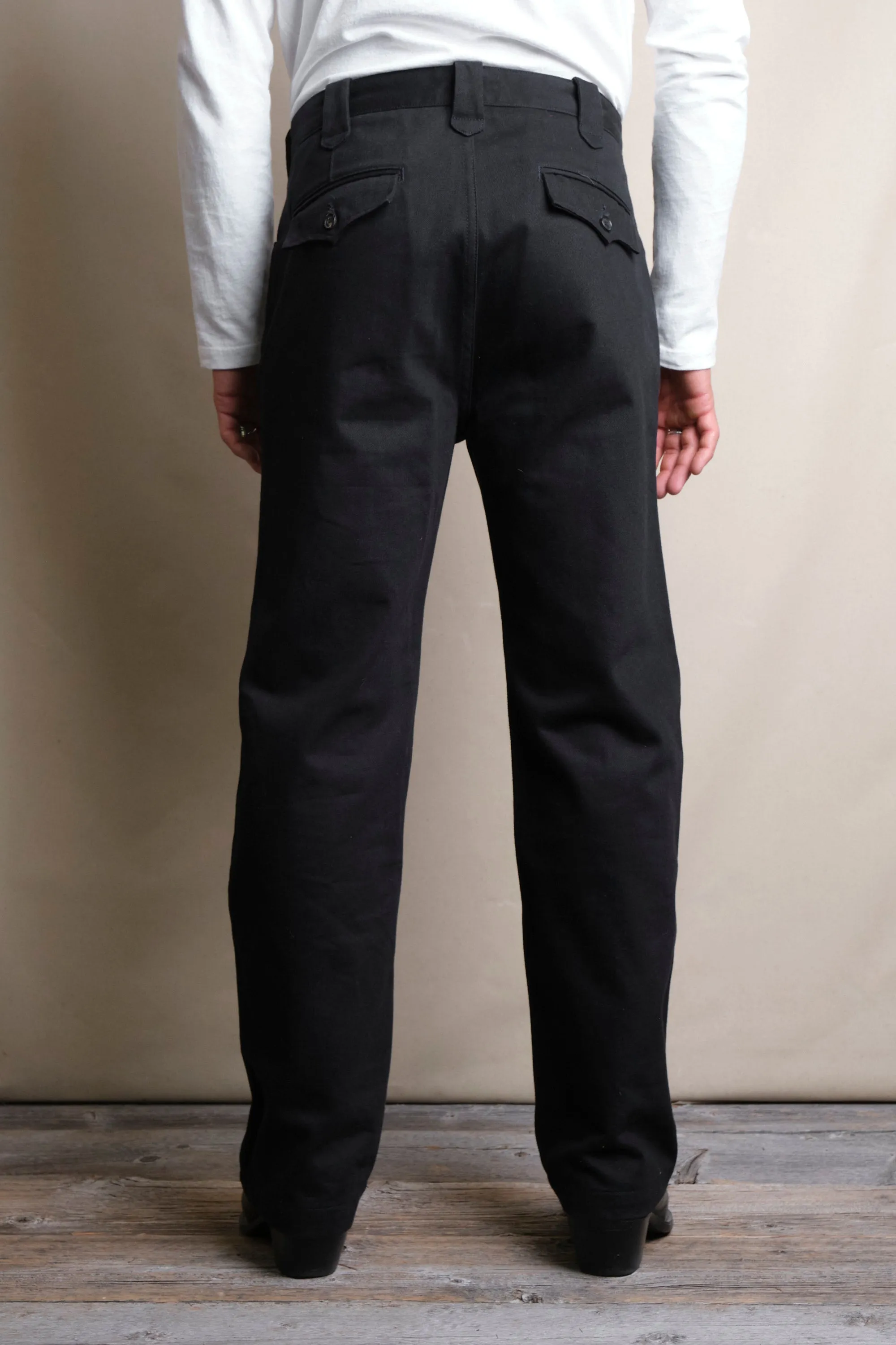 Duster Pant Black sold by Freenote Cloth product image thumbnail 4