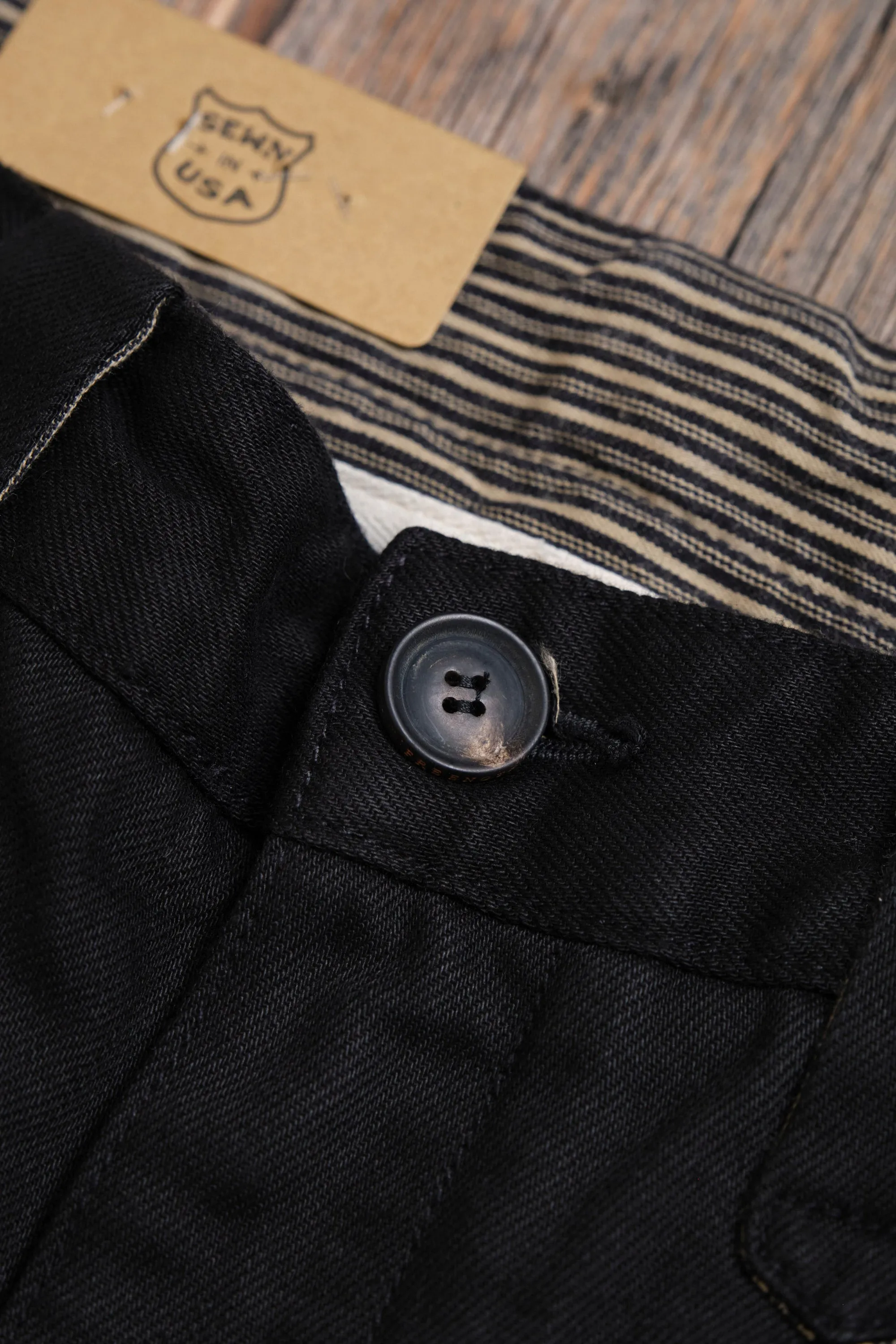 Duster Pant Black sold by Freenote Cloth product image thumbnail 5